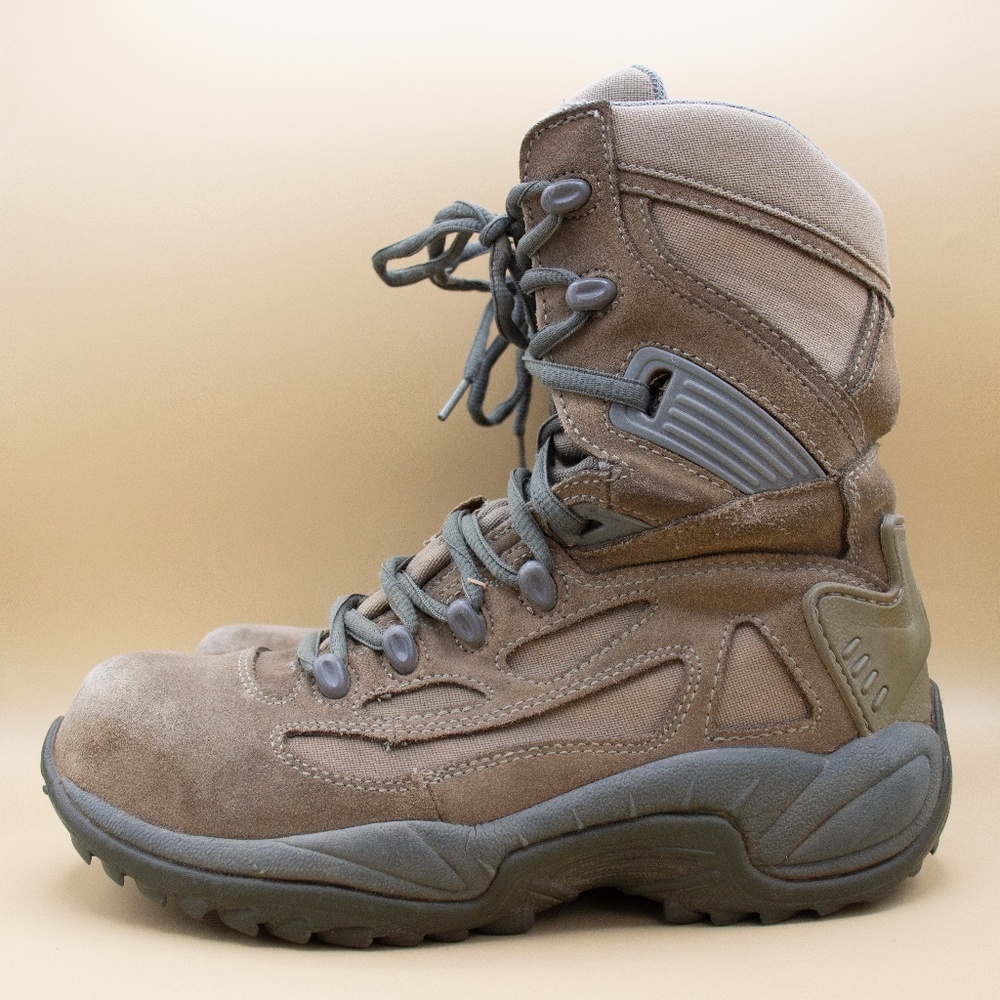 Converse Rapid Response Tactical Boots Tan Suede C8890 Men's Size 7M